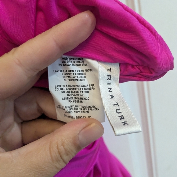 Trina Turk Monaco Assymetrical One Piece Swimsuit - Picture 5 of 7